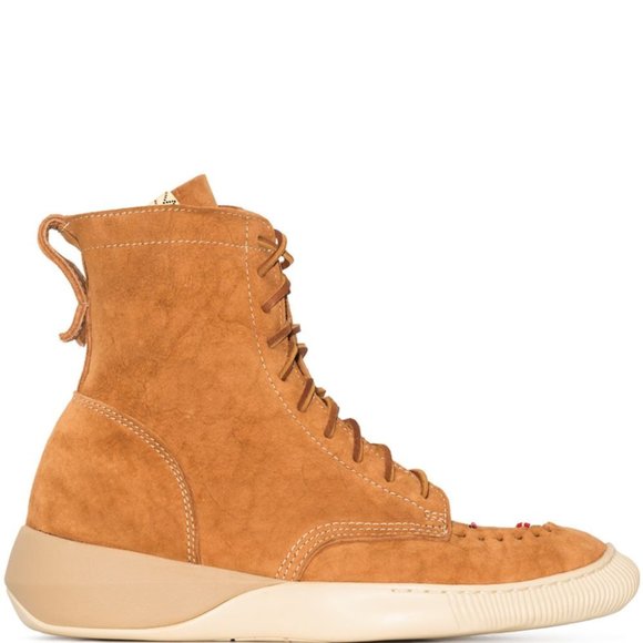 visvim high-top lace-up sneakers